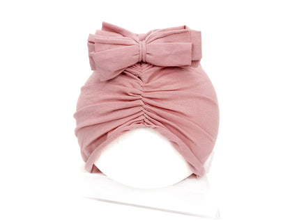 Baby Turban Hat - Soft Knitted Headwrap for Newborns & Toddlers 0-28 Months