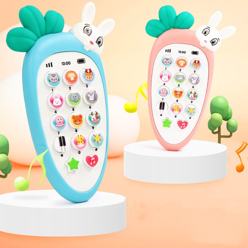 Baby Electronic Phone Toy - Musical Educational Learning Toy with Sounds