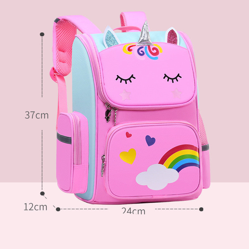Kids School Backpack - Durable Lightweight Bag for Primary Students