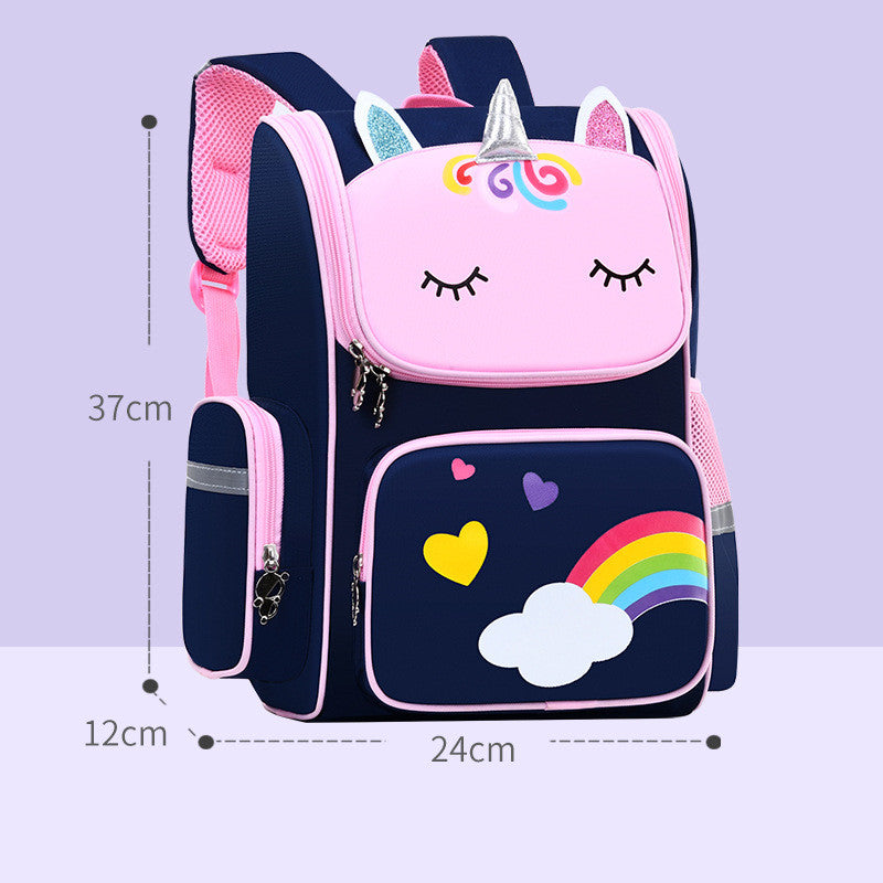 Kids School Backpack - Durable Lightweight Bag for Primary Students