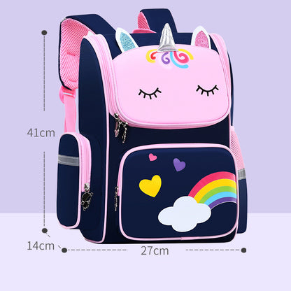 Kids School Backpack - Durable Lightweight Bag for Primary Students