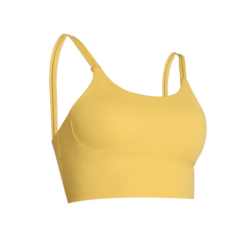 Women's Shockproof Yoga Sports Bra - Seamless Fitness Vest