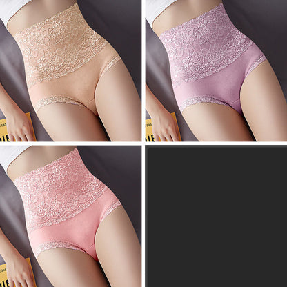 High Waist Tummy Control Briefs - Abdomen Shaping Underwear 3-Pack