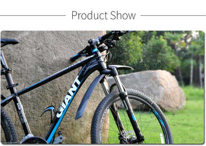 Mountain Bike Mudguard Set - Front and Rear Fenders for 24-29 Inch Bikes