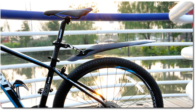 Mountain Bike Mudguard Set - Front and Rear Fenders for 24-29 Inch Bikes
