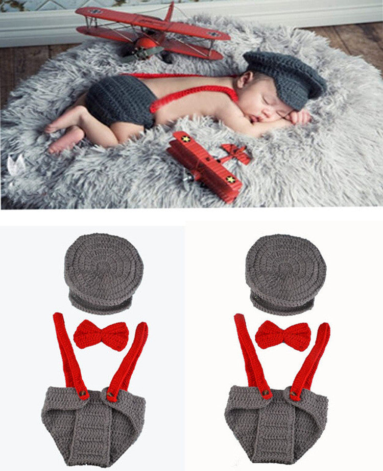 Newborn Baby Photography Outfit - Adorable Photo Prop Clothing 0-4 Months