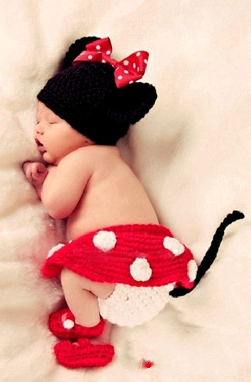 Newborn Baby Photography Outfit - Adorable Photo Prop Clothing 0-4 Months