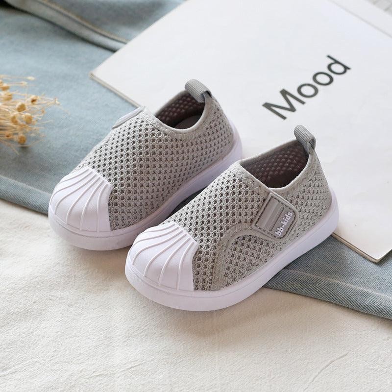 Kids Casual Sneakers - Breathable Non-Slip Soft Sole Shoes for Toddlers