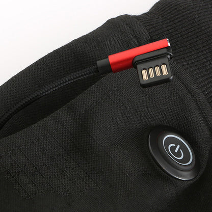 USB Heated Pants - Fleece-Lined Thermal Trousers for Women