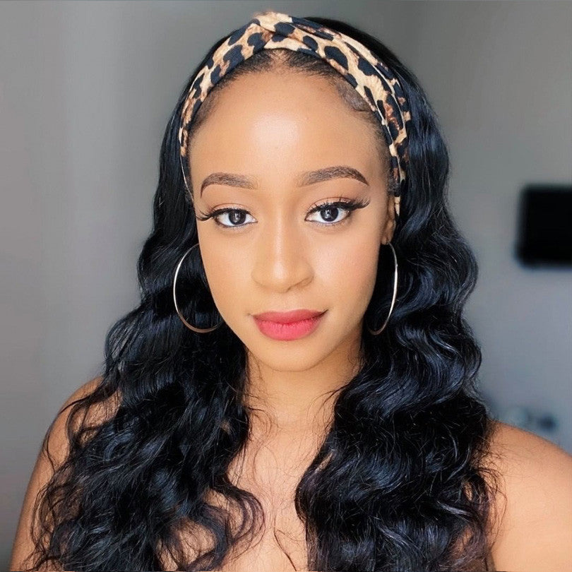 Body Wave Lace Front Human Hair Wig - Natural Wave Texture