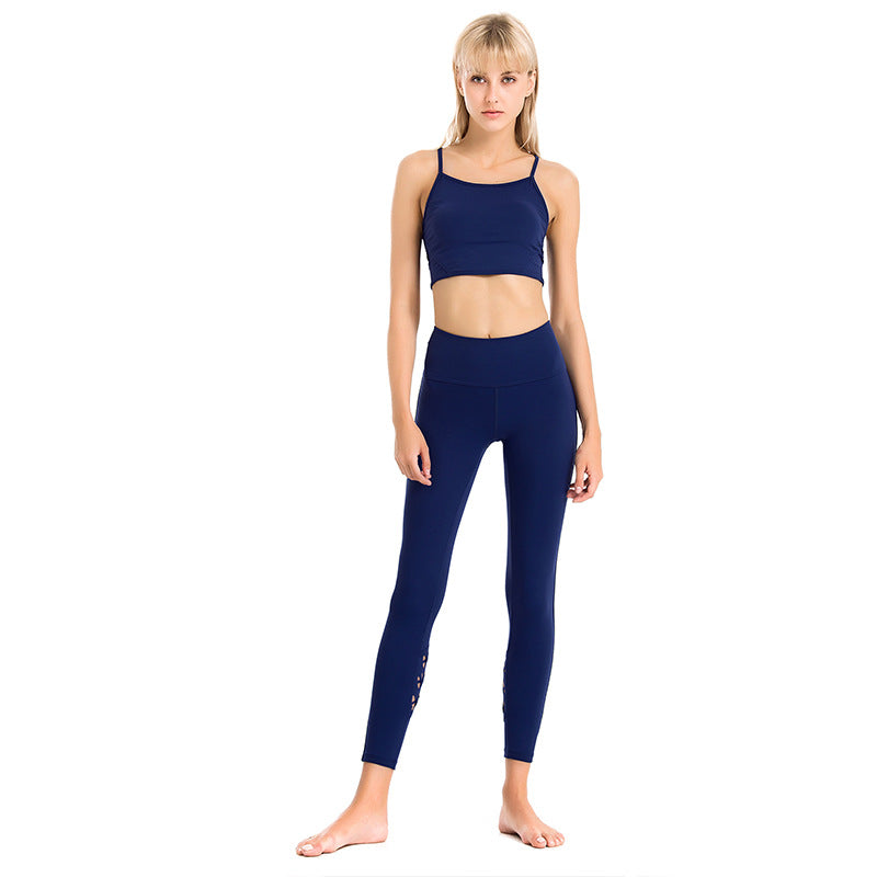 Women's 2-Piece Yoga Set - Sports Bra & High-Waist Leggings Activewear