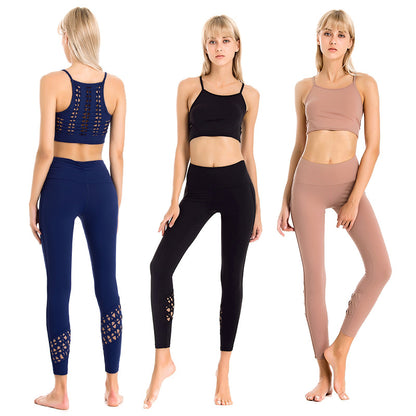 Women's 2-Piece Yoga Set - Sports Bra & High-Waist Leggings Activewear