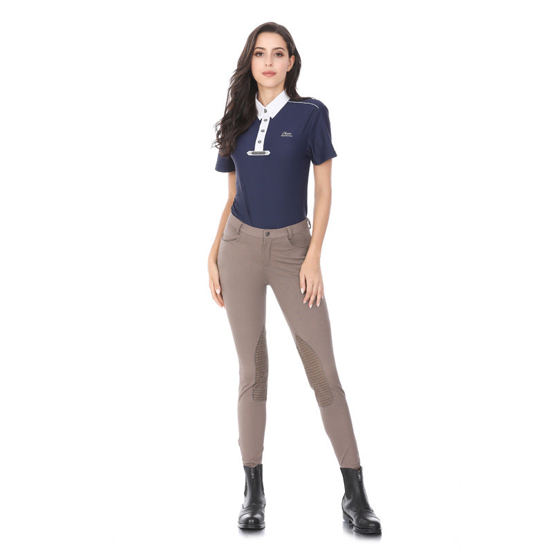 Full Silicone Horse Riding Breeches - Breathable Equestrian Pants
