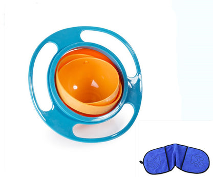 360° Rotating Spill-Proof Baby Bowl - Universal No-Mess Feeding Dish