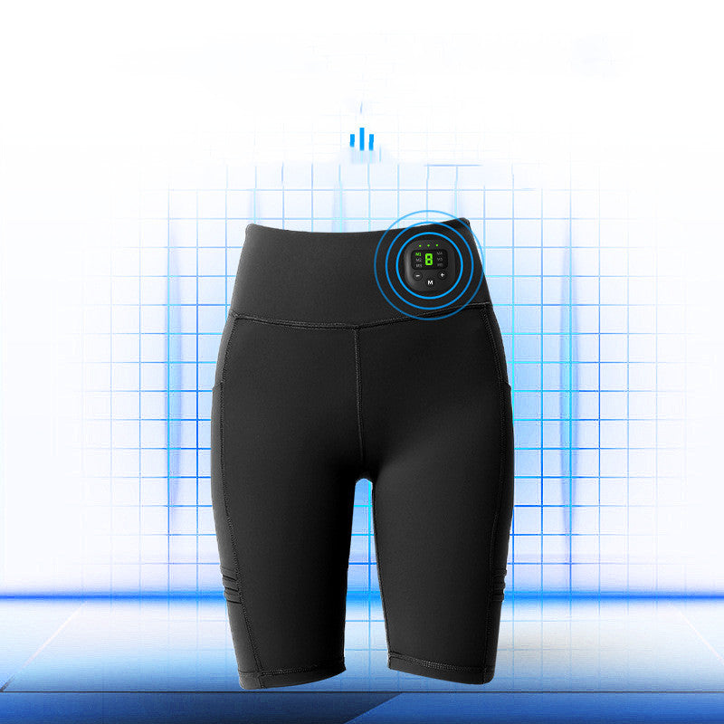 Micro-Current Hip-Lifting Fitness Pants - EMS Skinny Leg Coveralls