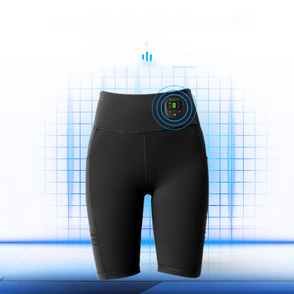 Micro-Current Hip-Lifting Fitness Pants - EMS Skinny Leg Coveralls