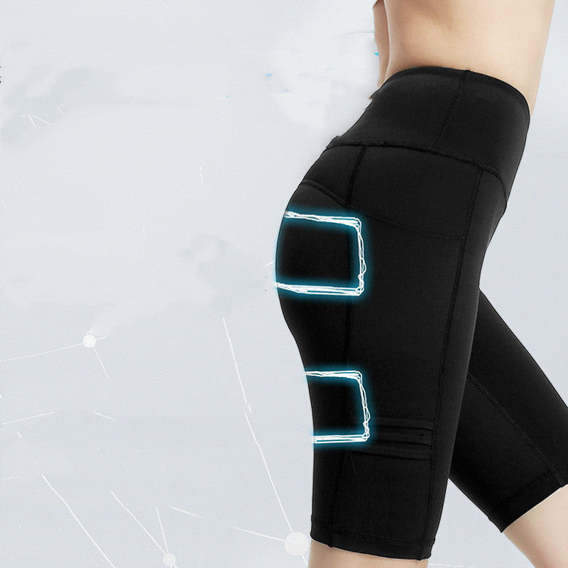 Micro-Current Hip-Lifting Fitness Pants - EMS Skinny Leg Coveralls