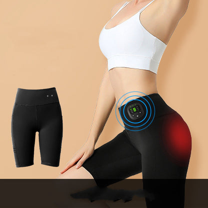 Micro-Current Hip-Lifting Fitness Pants - EMS Skinny Leg Coveralls