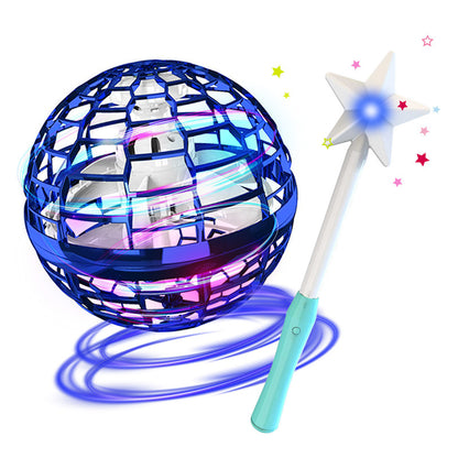 Flying Ball Toy - LED Spinning Boomerang Drone for Kids