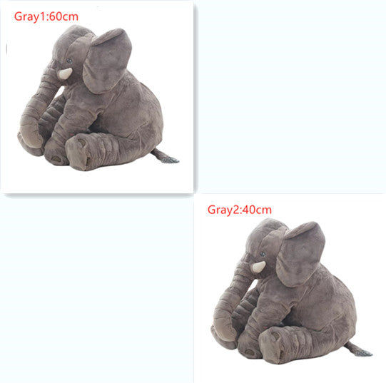 Elephant Plush Pillow with Blanket - Baby Comfort Cushion