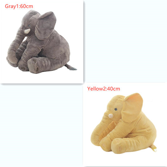 Elephant Plush Pillow with Blanket - Baby Comfort Cushion