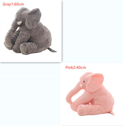 Elephant Plush Pillow with Blanket - Baby Comfort Cushion