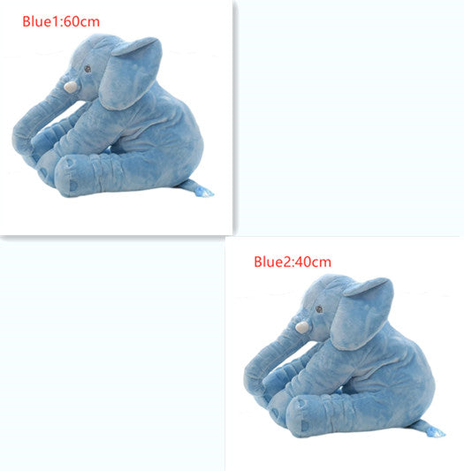 Elephant Plush Pillow with Blanket - Baby Comfort Cushion