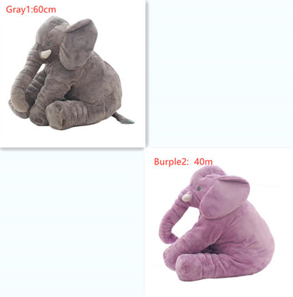 Elephant Plush Pillow with Blanket - Baby Comfort Cushion