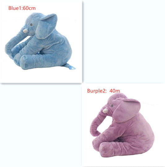 Elephant Plush Pillow with Blanket - Baby Comfort Cushion