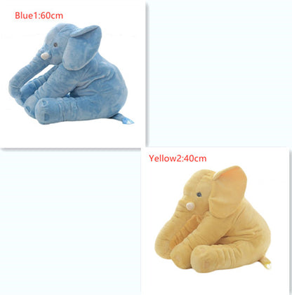 Elephant Plush Pillow with Blanket - Baby Comfort Cushion