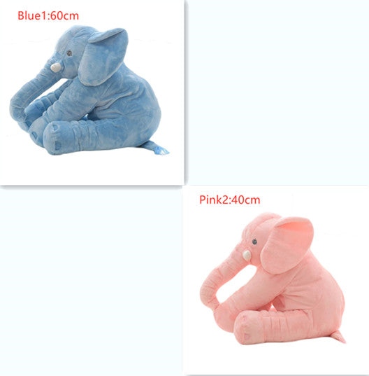 Elephant Plush Pillow with Blanket - Baby Comfort Cushion