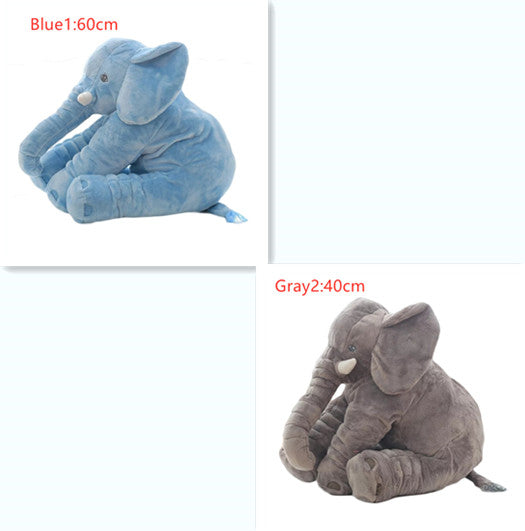Elephant Plush Pillow with Blanket - Baby Comfort Cushion