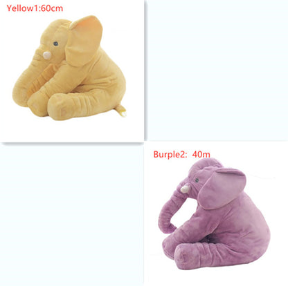 Elephant Plush Pillow with Blanket - Baby Comfort Cushion