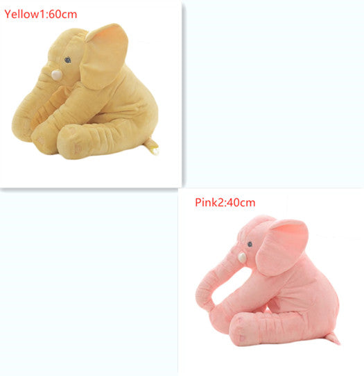 Elephant Plush Pillow with Blanket - Baby Comfort Cushion