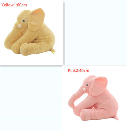 Elephant Plush Pillow with Blanket - Baby Comfort Cushion