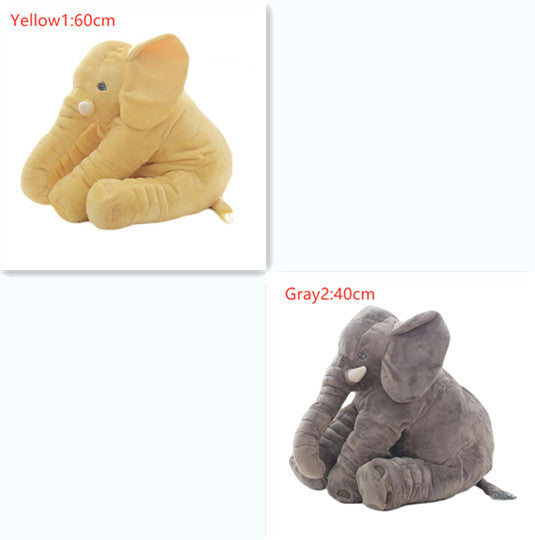 Elephant Plush Pillow with Blanket - Baby Comfort Cushion