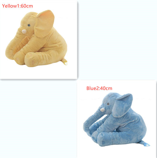Elephant Plush Pillow with Blanket - Baby Comfort Cushion