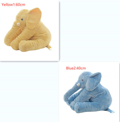Elephant Plush Pillow with Blanket - Baby Comfort Cushion
