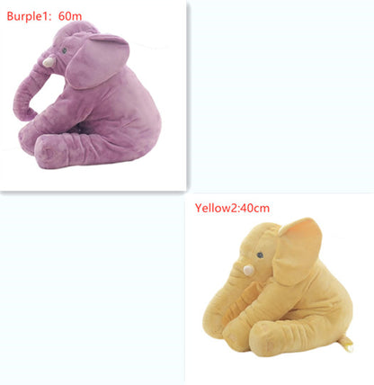 Elephant Plush Pillow with Blanket - Baby Comfort Cushion