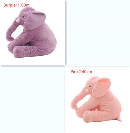 Elephant Plush Pillow with Blanket - Baby Comfort Cushion