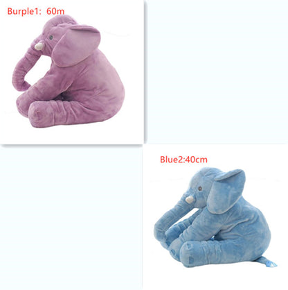 Elephant Plush Pillow with Blanket - Baby Comfort Cushion