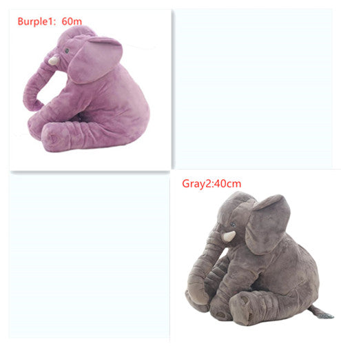 Elephant Plush Pillow with Blanket - Baby Comfort Cushion