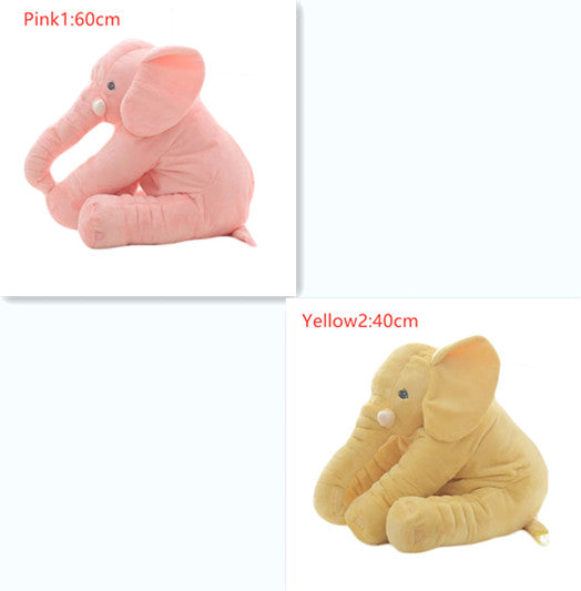 Elephant Plush Pillow with Blanket - Baby Comfort Cushion