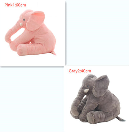 Elephant Plush Pillow with Blanket - Baby Comfort Cushion