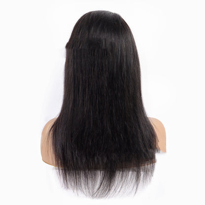 Human Hair Headband Wig - Easy Wear Hair Band Wig with Natural Texture