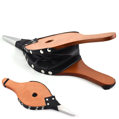 Manual Wooden BBQ Bellows Blower | Retro Antique Style | Fireplace, Campfire & Grill Fire Starter