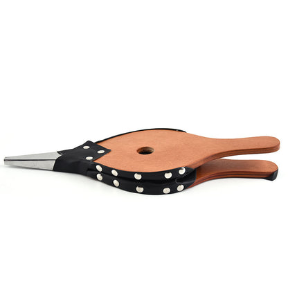 Manual Wooden BBQ Bellows Blower | Retro Antique Style | Fireplace, Campfire & Grill Fire Starter