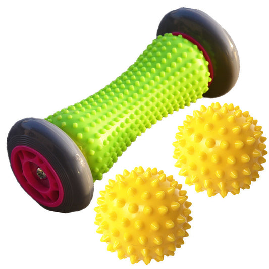 3-Piece Muscle Relaxation Massage Set | Fascia Ball & Massage Stick | Fitness Recovery Tool