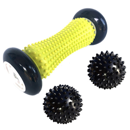 3-Piece Muscle Relaxation Massage Set | Fascia Ball & Massage Stick | Fitness Recovery Tool