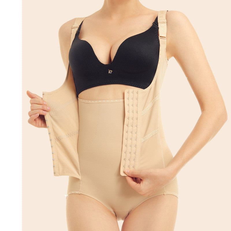 Women's Postpartum Recovery Shaping Bodysuit - Full Body Support Corset